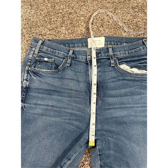 McGuire Denim Lido High Rise Step Hem Jeans Women’s 30 Slim Straight Denim - Picture 8 of 13